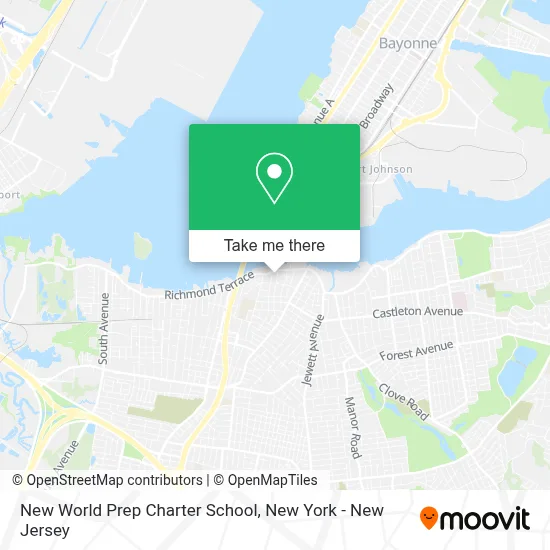 New World Prep Charter School map