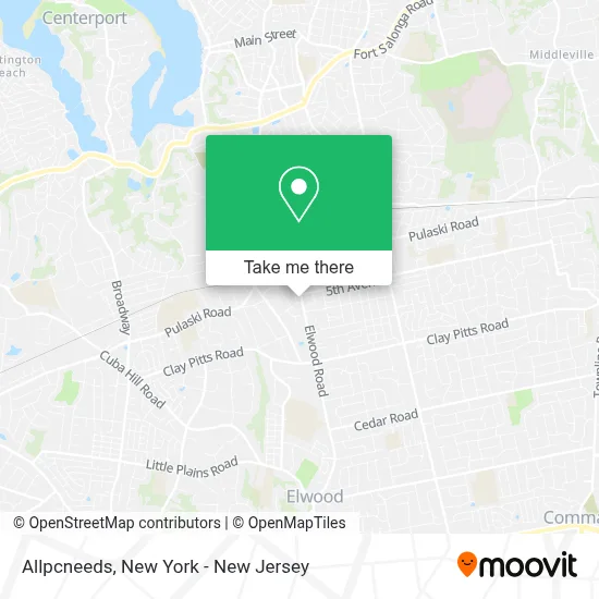 Allpcneeds map