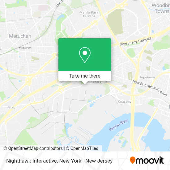 Nighthawk Interactive map