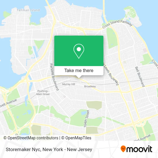 Storemaker Nyc map