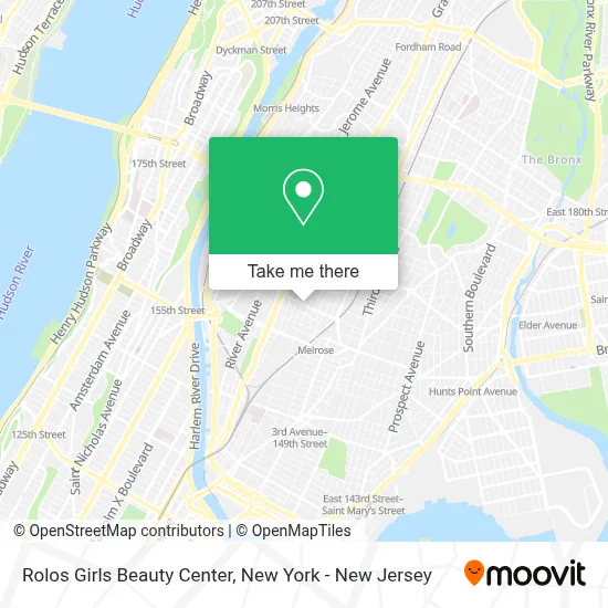 Rolos Girls Beauty Center map