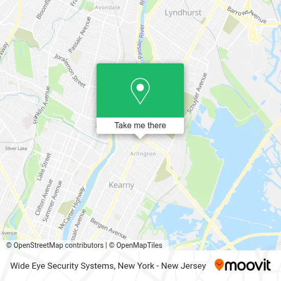 Wide Eye Security Systems map