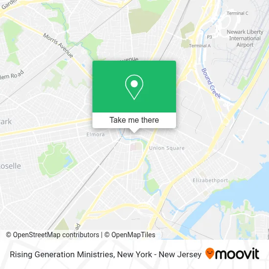 Rising Generation Ministries map