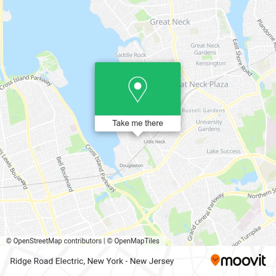 Ridge Road Electric map