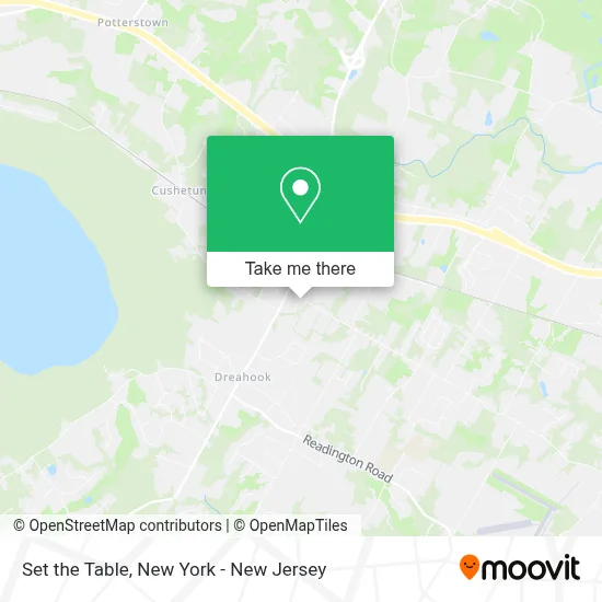 Set the Table map