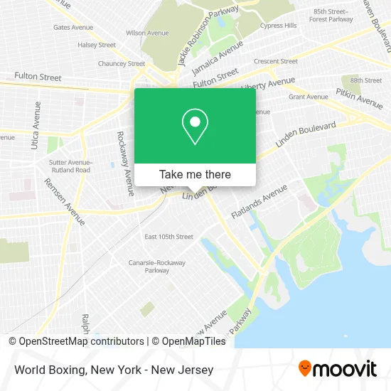 World Boxing map