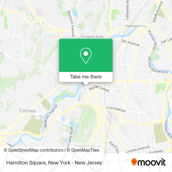 Hamilton Square map