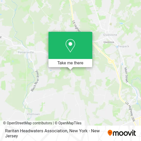 Raritan Headwaters Association map