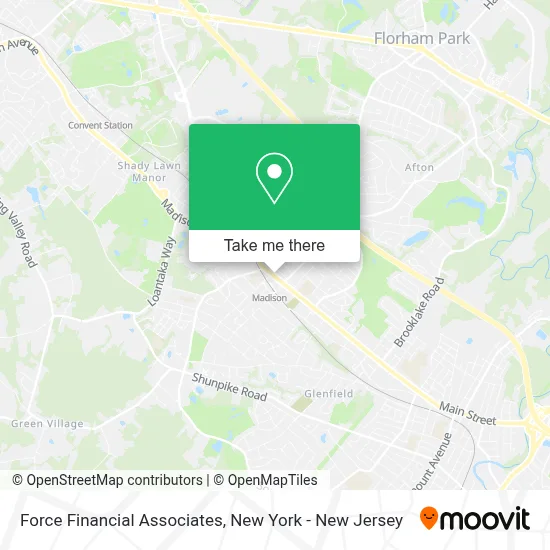 Force Financial Associates map