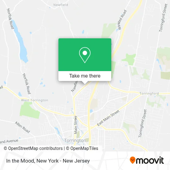 In the Mood map