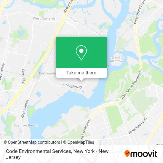 Code Environmental Services map