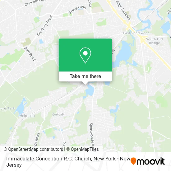 Immaculate Conception R.C. Church map