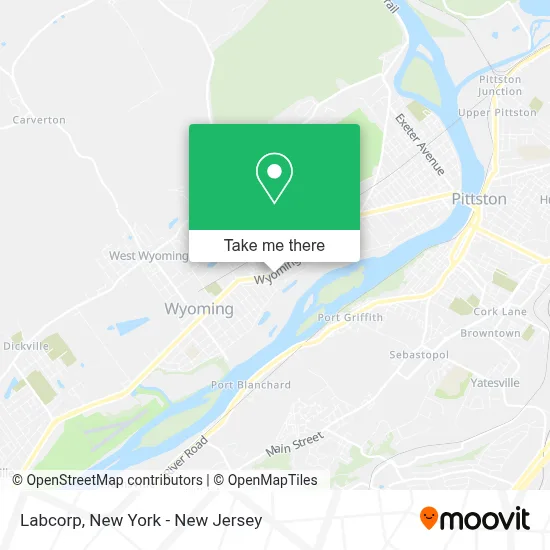 Labcorp map