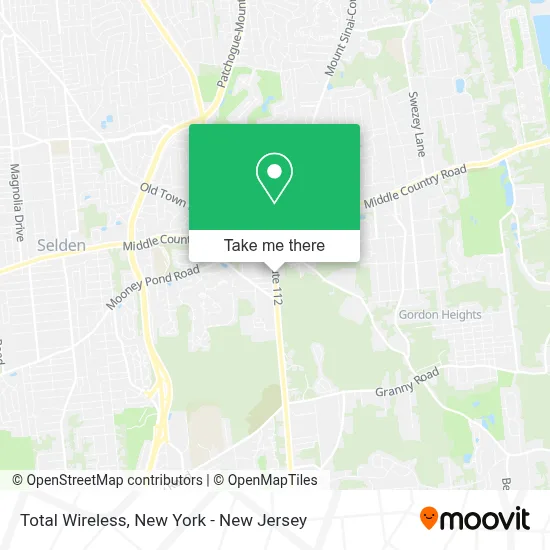 Total Wireless map