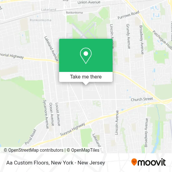 Aa Custom Floors map