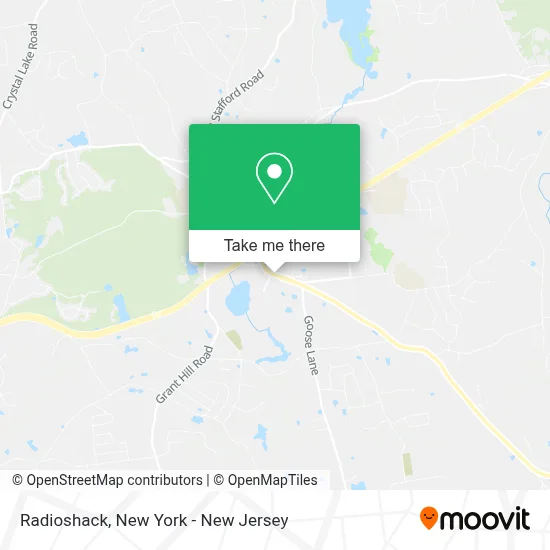 Radioshack map