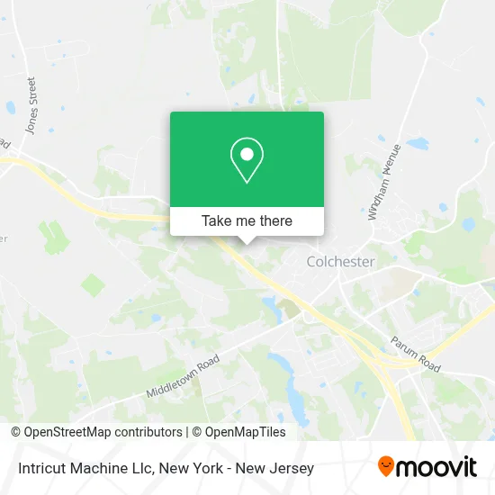 Intricut Machine Llc map