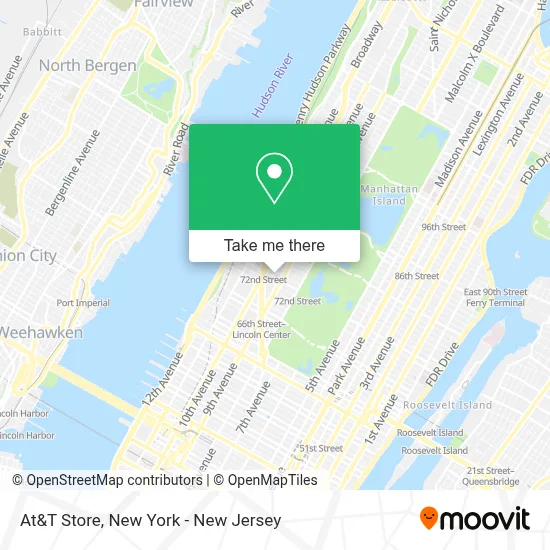 At&T Store map