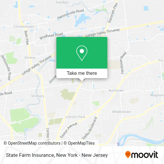 State Farm Insurance map