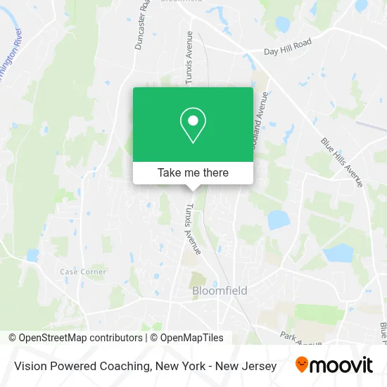 Vision Powered Coaching map