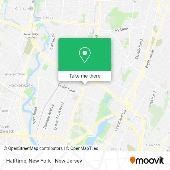 Halftime map