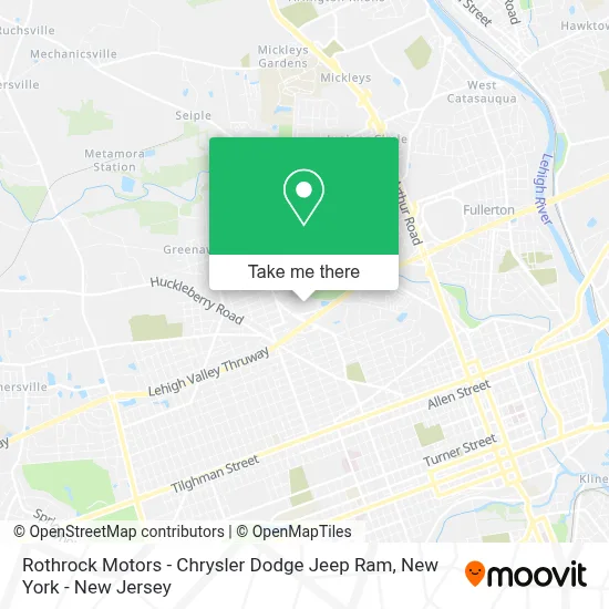 Rothrock Motors - Chrysler Dodge Jeep Ram map