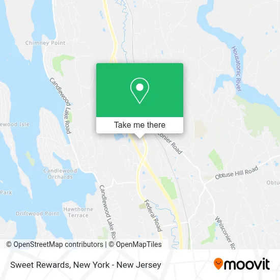 Sweet Rewards map