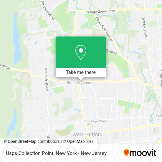 Usps Collection Point map
