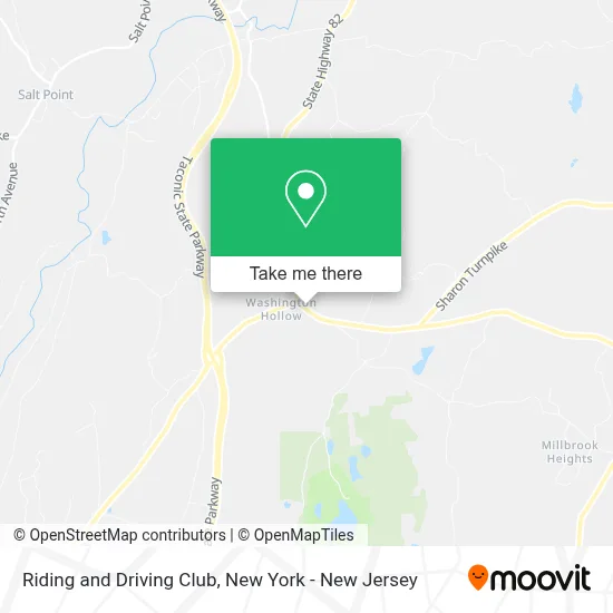 Riding and Driving Club map