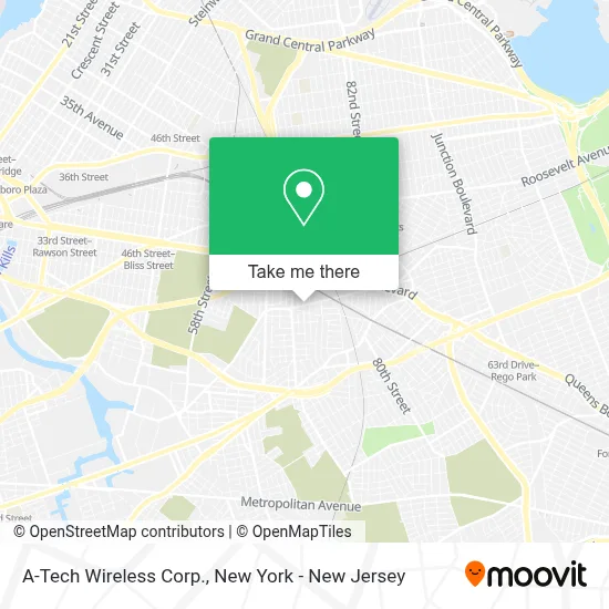 A-Tech Wireless Corp. map