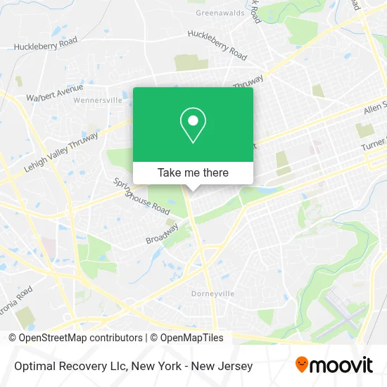 Optimal Recovery Llc map