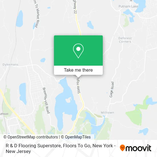 R & D Flooring Superstore, Floors To Go map