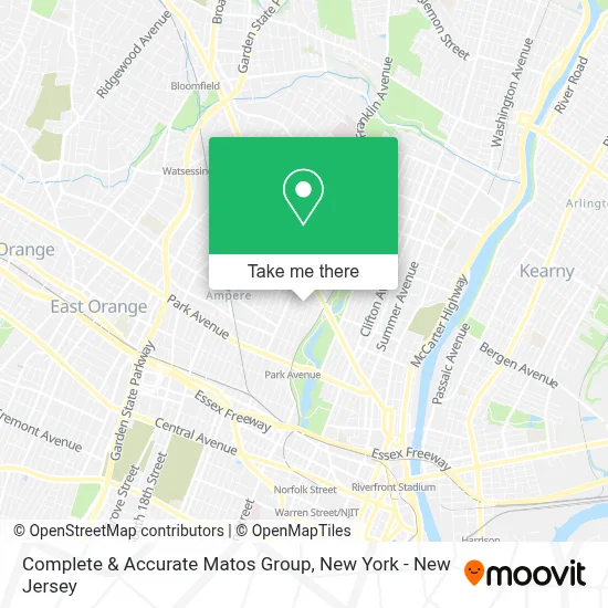 Complete & Accurate Matos Group map