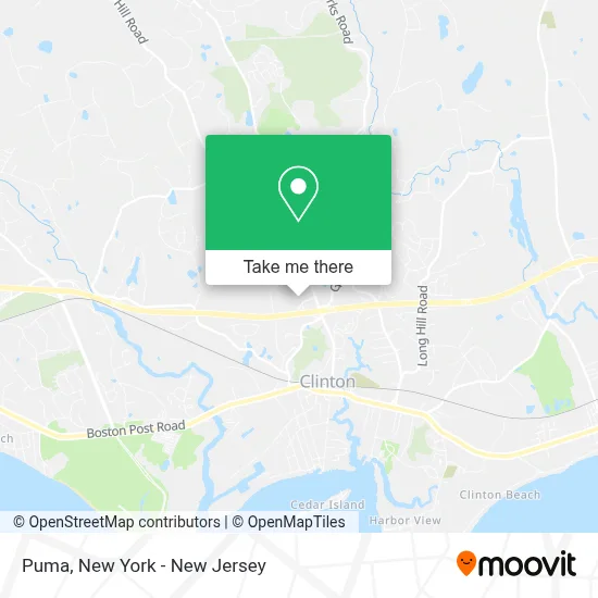 Puma map