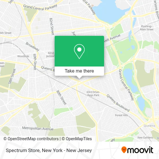Spectrum Store map