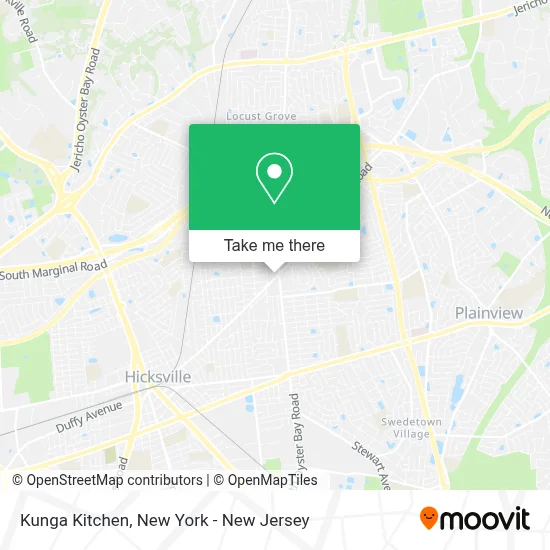Kunga Kitchen map