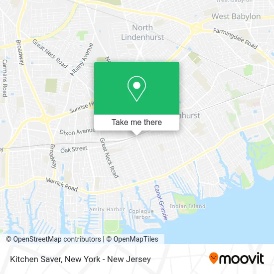 Kitchen Saver map