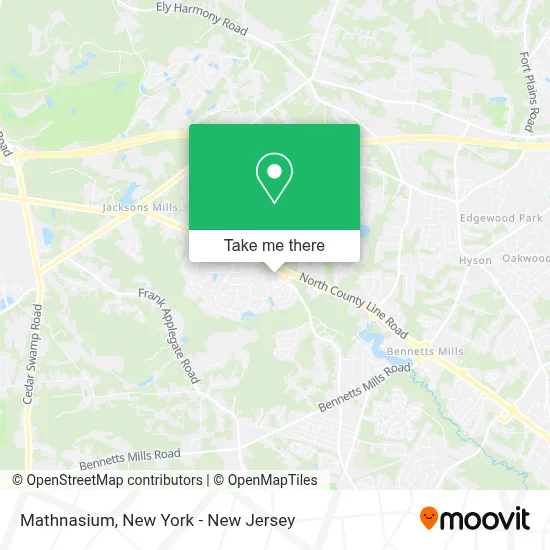 Mathnasium map
