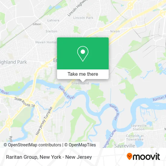 Raritan Group map