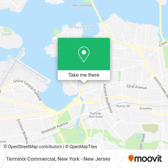 Terminix Commercial map