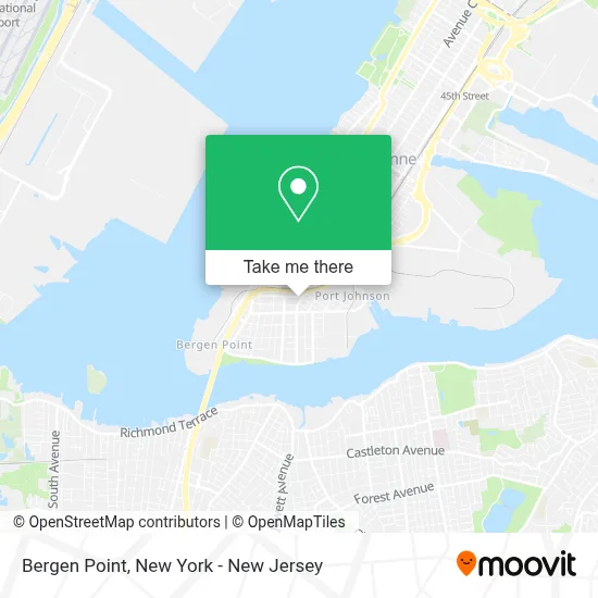 Bergen Point map