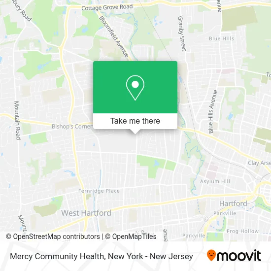 Mercy Community Health map