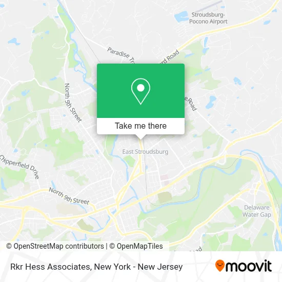 Rkr Hess Associates map