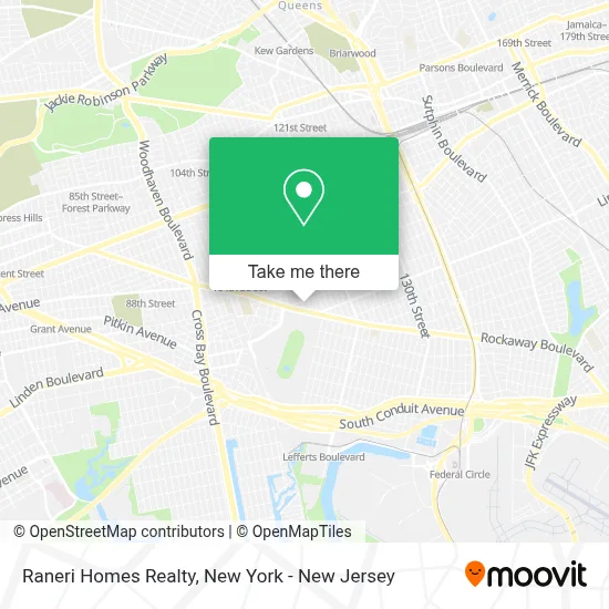Raneri Homes Realty map