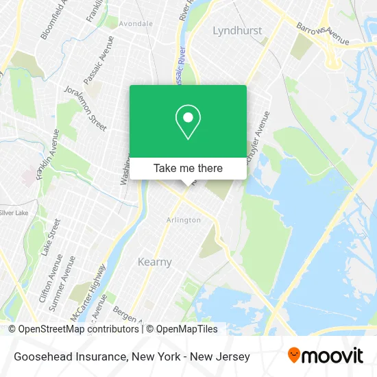Goosehead Insurance map