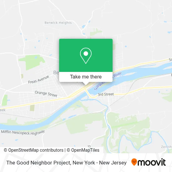 The Good Neighbor Project map