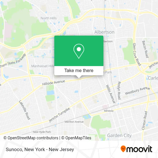 Sunoco map