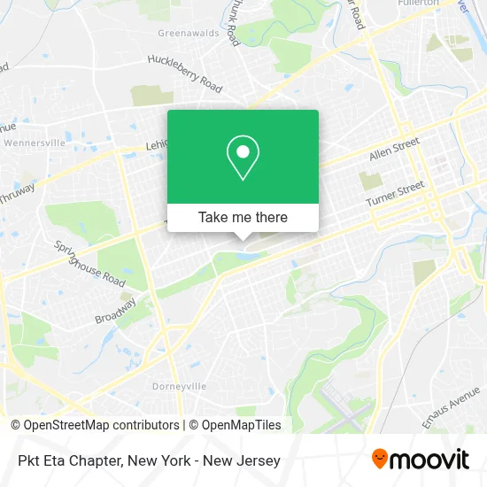 Pkt Eta Chapter map