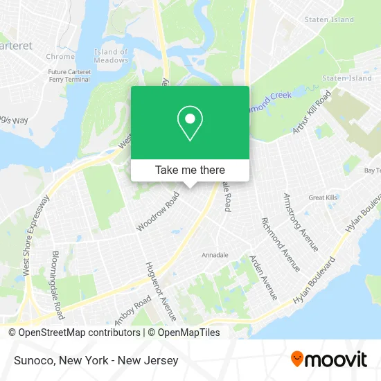 Sunoco map