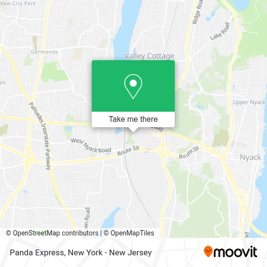 Panda Express map